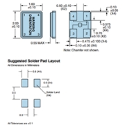 Ecliptek晶振,EA1620JA08-20.000M晶振,無源晶振