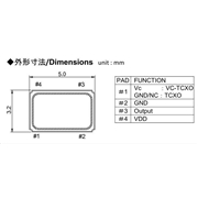 NAKA晶振,TC500晶振,TCXO溫補(bǔ)晶振