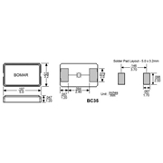 博馬爾晶振,BC35晶振,BC35EFD120-10.000000晶振