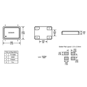 Bomar晶振,B1325-AAAS3T-10.000000晶振,SMD振蕩器