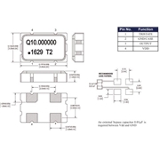 Q-Tech晶振,QTCH350晶振,QTCH230UD92-20.000MHz晶振