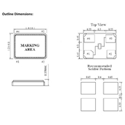 FCD-Tech晶振,F1612A晶振,F1612A-2020D30F-26.000MHz晶振